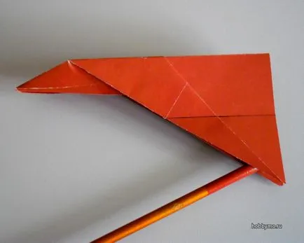 manual de hârtie de origami Aeronave cu diagrame și video pentru copii