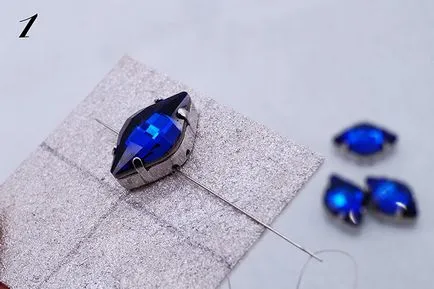 Készítsen egy luxus nyaklánc swarovski kristály - Masters Fair - kézzel készített, kézzel készített