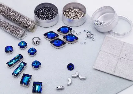 Készítsen egy luxus nyaklánc swarovski kristály - Masters Fair - kézzel készített, kézzel készített
