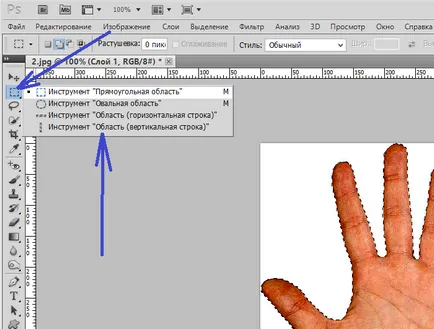 Létrehozása egy objektum körvonal (alak) a kiosztás a programban photoshop különböző változatai