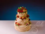 Esküvői torta finom árnyalatok száma 681 kiszállítással Moszkvában az édesipari vállalkozás „Altufyevo”