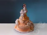 Сватбена торта деликатни нюанси на номер 681 с доставка в Москва от сладкарски предприятие 