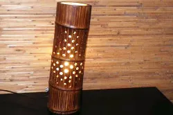 Лампи, изработени от бамбук с ръцете си практически съвети