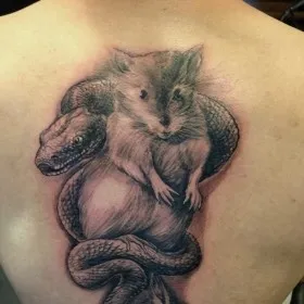 mouse-ul Tattoo, șobolan, sensul - sensul unui simbol pentru fete si baieti