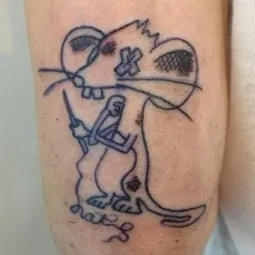 mouse-ul Tattoo, șobolan, sensul - sensul unui simbol pentru fete si baieti