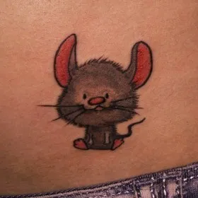 mouse-ul Tattoo, șobolan, sensul - sensul unui simbol pentru fete si baieti