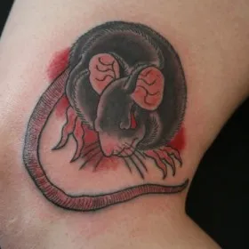 mouse-ul Tattoo, șobolan, sensul - sensul unui simbol pentru fete si baieti