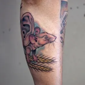 Tattoo egér, patkány, jelentését - a szó egy szimbólum, a lányok és fiúk