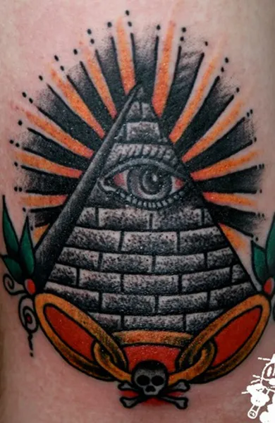 Татуировка пирамида - стойност татуировка дизайни и снимки