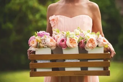 Svadebnoe oformlenie angol rózsa egy esküvői csokor és dekoráció