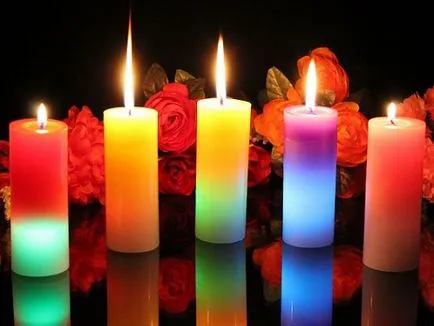 Свещи и техните цветове всичко за енергия и ритуали