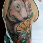 Pit Bull tattoo jelenti fotók és vázlatok a legjobb