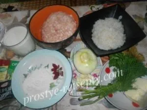 Húsgombóc rizzsel sütőben szósszal recept lépésről lépésre fotók