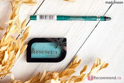 Сенки за очи Rimmel magnif очи - «✧ ми искрящ тюркоазен ✧ 010 а-списък история за това как