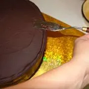 Cake Vinni Puh és barátai menni egy látogatást a jeges kéreg recept lépésről lépésre fotók