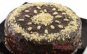 Cake - Snickers - lépésről lépésre recept fotók