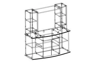 Stand acvariu cu propriile lor mâini - o fotografie, materiale, forma, asamblare