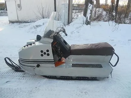 Tuning snowmobile vihar saját kezűleg