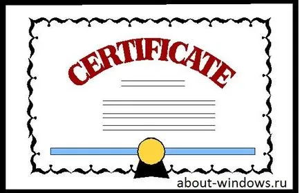 прозорци Управление на сертификати