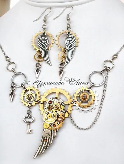 Jewellery Steampunk înapoi în viitor, yuvelirum