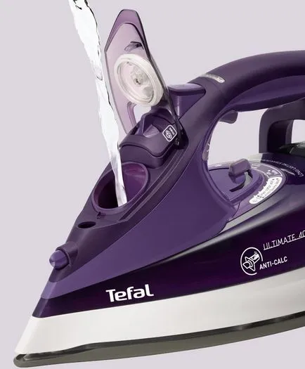 Tefal fier final fv9640 anti-calculat fără milă la scară