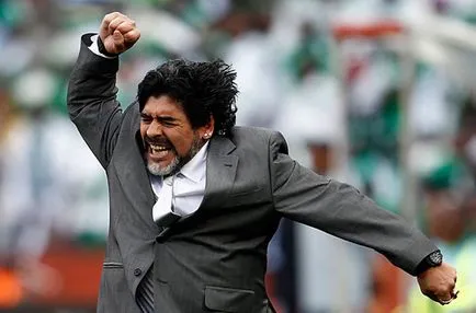 Nagy Maradona labdarúgó játékos és edző - hírek képekben