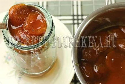 Jam sárgabarack szeletek recept fotó