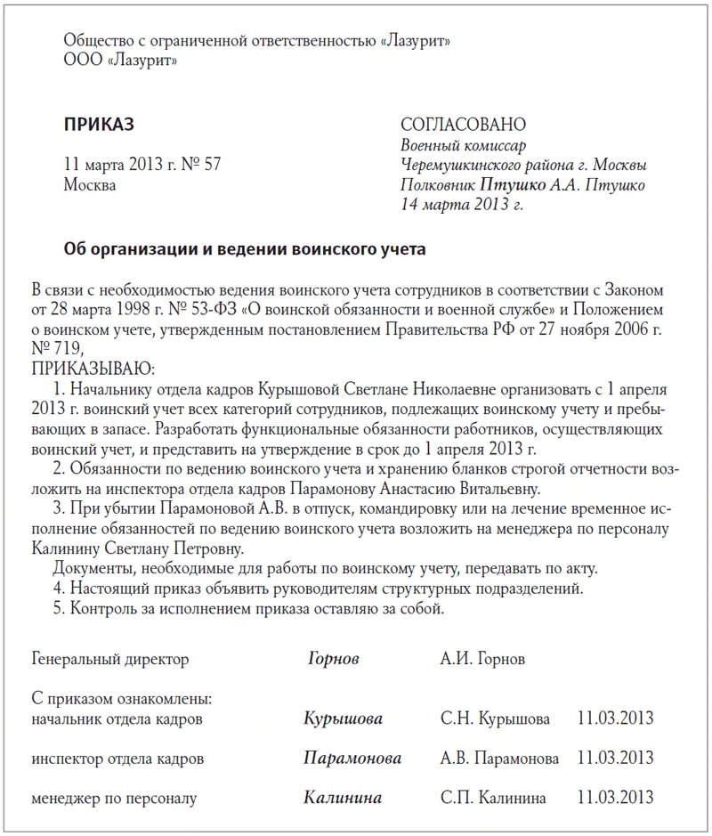 Поддържането на военно сметка в организацията на поръчката за проба 2016, стъпка по стъпка