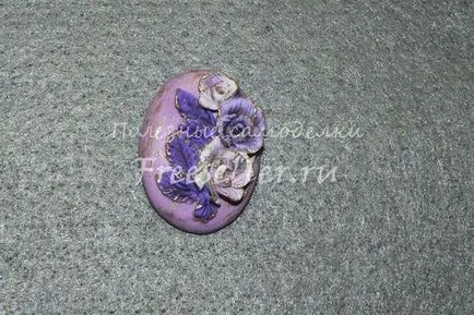 cabochon Vintage lut polimer