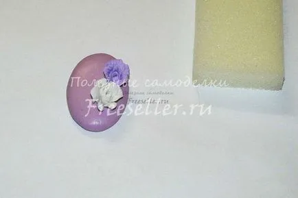 cabochon Vintage lut polimer