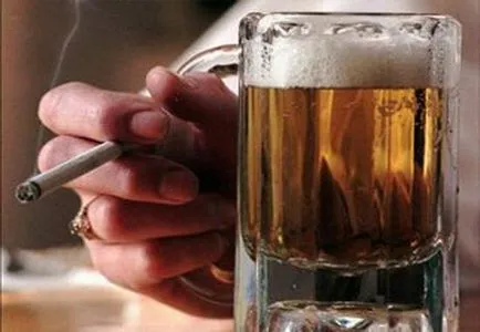 Az alkohol hatásai és a dohányzás az emberi test, hogyan kell kezelni a gonosz