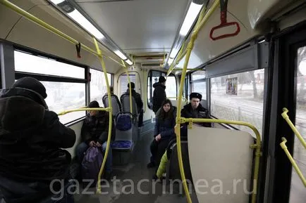 Szimferopol busz megjelent érvényesítő