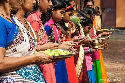 South Indian fotografii de nunta, o sărbătoare de culoare și unele produse alimentare)