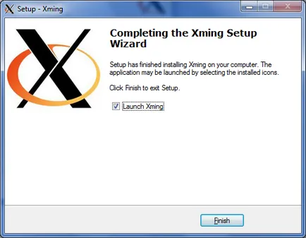Xming-nek x-szerver windows