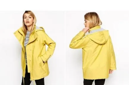Жълт парк (37 снимки) женски модели жълти якета