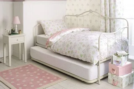 Pull-out pat pentru doi copii (50 poze) - mobilier funcțional și compact