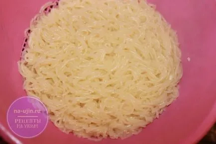 Vermicelli puding - recept vacsorára