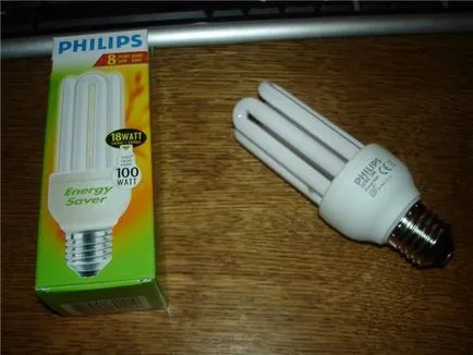 Изключване на енергоспестяващи лампи трепти