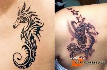 Semnificație Seahorse tatuaj - fotografii tatuaj