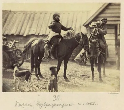 Az Arany szabályzat kozák család, hét orosz