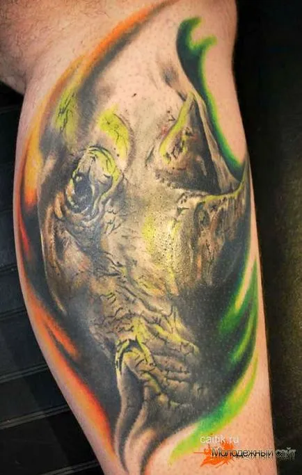 Valoarea rinocer tatuaj - poze tatuaj