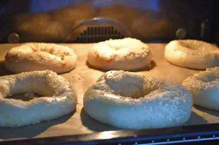 Bagel - modern otthoni főzés recept egy fotó