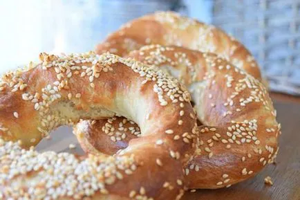 Bagel - modern otthoni főzés recept egy fotó