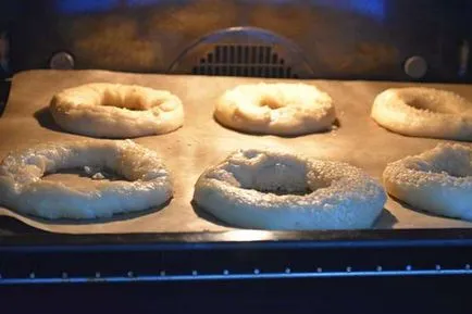 Bagel - modern otthoni főzés recept egy fotó