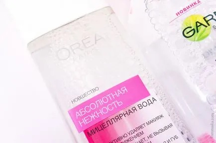 Bioderma, Garnier, л - Oreal сравнение mitsellyarok