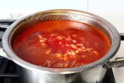 Leves savanyú káposzta, egy lépésről lépésre recept fotók