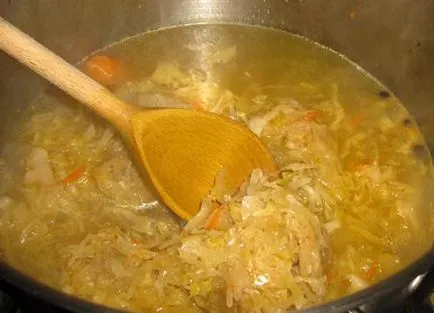 Супа от кисело зеле рецепта