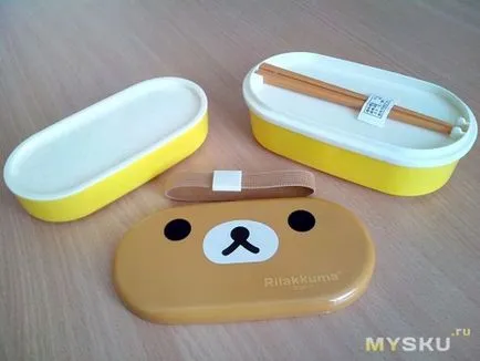 Bento ebéd doboz Rilakkuma - japán ebéd doboz