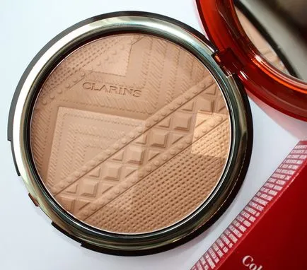 Bronzer Clarinsés színek brazil poudre soleil arc - áttekintés, Elia Chaba