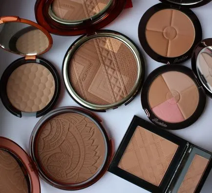 Bronzer Clarinsés színek brazil poudre soleil arc - áttekintés, Elia Chaba